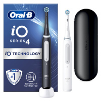 Oral-B iO 4 Černý a Bílý Elektrický Zubní Kartáček