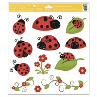 Okenní fólie berušky a včelky 30 x 33,5 cm č.2