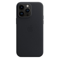 Apple kožený kryt Leather Case MagSafe pro Apple iPhone 14 Plus, midnight black