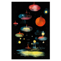Ilustrace Lanterns, Treechild, 26.7x40 cm