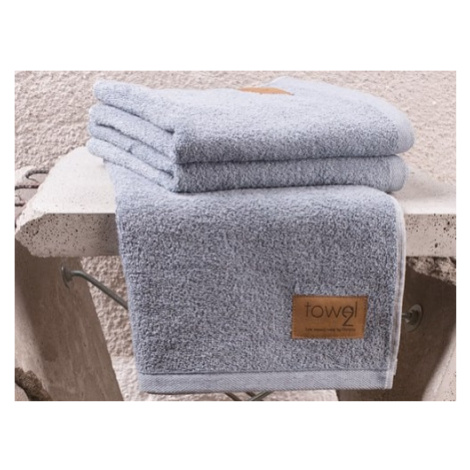 Clarysse Towel2 ECO ručník denim - 70x140 cm
