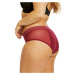 love Luna Menstruační kalhotky LUXE Midi Dark Cherry (LOVE016DCH) XXL