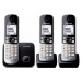 KX TG6812FXB DUO DECT PANASONIC