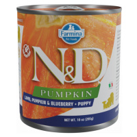 Konzerva N&D Pumpkin Puppy Lamb & Blueberry 285g