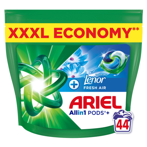 Ariel Touch of Lenor Fresh Air Allin1 kapsle na praní 44 ks