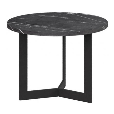 Konferenční stolek SATURN 50 - mramor černý MATIS