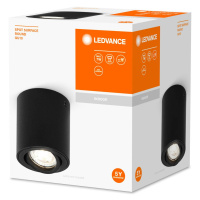 LEDVANCE LEDVANCE Surface Round stropní bodovka GU10 černá