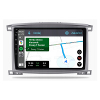 Toyota Land Cruiser Nejnovější Android Carplay Rádio Navigace