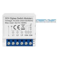 Smart Switch Module AVATTO LZWSM16-W3 ZigBee Tuya