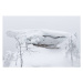 Fotografie flat top of rock in winter, GluckKMB, (40 x 26.7 cm)