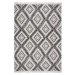 Flair Rugs koberce Kusový koberec Deuce Alix Recycled Rug Monochrome/Black Rozměry koberců: 120x