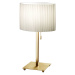 austrolux by Kolarz KOLARZ Sand - stolní lampa s plisovaným stínidlem