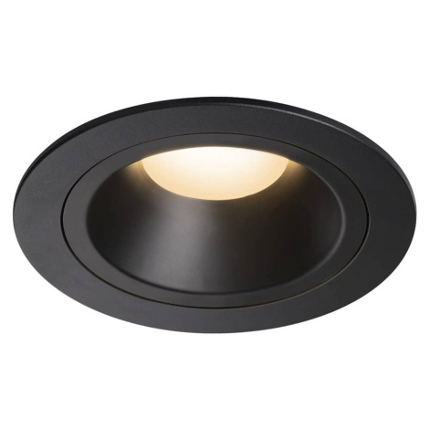 SLV BIG WHITE NUMINOS DL M vnitřní LED zápustné stropní svítidlo černá/černá 3000 K 40° včetně l