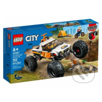 LEGO® City 60387 Dobrodružstvá s terénnym autom 4 x 4 - hra z kategorie City