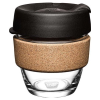 Černo-hnědý cestovní hrnek 227 ml Brew Cork Black S – KeepCup