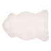 Bílý koberec imitace králičí kožešiny UNDARA, 250287