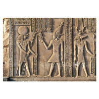 Fotografie Relief Sculpture at Kom Ombo Temple, Atlantide Phototravel, 40 × 26.7 cm