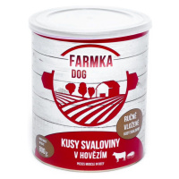 Sokol Falco Farmka Dog kusy svaloviny v hovězím 800 g