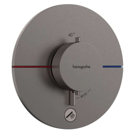 Hansgrohe ShowerSelect Comfort - Termostatická baterie pod omítku, kartáčovaný černý chrom 15562