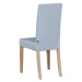 Dekoria Potah na židli IKEA  Harry, krátký, pastelová blankytná, židle Harry, Loneta, 133-35