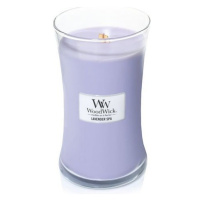 Vonná svíčka WoodWick velká - Lavender Spa