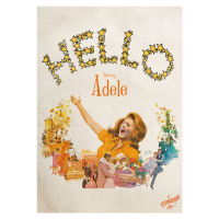 Ilustrace Hello, Ads Libitum / David Redon, 30x40 cm