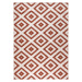 Hnědo-krémový venkovní koberec NORTHRUGS Malta, 120 x 170 cm