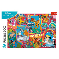 Trefl Puzzle 500 - Disney: V průběhu let / Disney