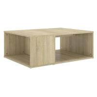 SHUMEE Konferenční stolek dub sonoma 90 × 67 × 33 cm dřevotříska, 806906