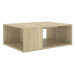 SHUMEE Konferenční stolek dub sonoma 90 × 67 × 33 cm dřevotříska, 806906