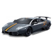 Bburago lamborghini murcielago lp 670-4 sv metallic grey 1:24