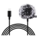 Mikrofon Puluz Jack Lavalier Wired Condenser Recording Microphone 1.5m USB-C / Type-C PU425