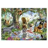 Ravensburger Puzzle 198375 Dobrodružství v džungli 1000 dílků