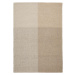 Béžový ručně tkaný koberec s příměsí vlny 160x230 cm Sulema – Kave Home