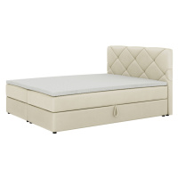 Expedo Čalouněná postel boxspring SCARLETT + topper, 160x200, itaka 16