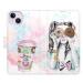 iSaprio flip pouzdro Donut Worry Girl pro iPhone 14 Plus