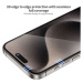 Blueo 3D Curved Tempered Glass HD - iPhone 15 Pro B3DG-I15PRO Čirá