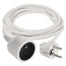 EMOS Prodlužovací kabel 3 m / 1 zásuvka / bílý / PVC / 1,5 mm2 P0113R