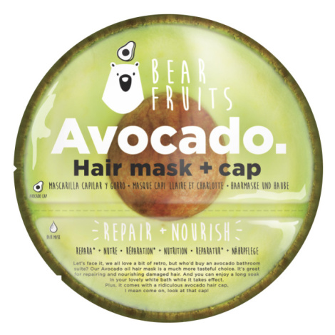 Bear Fruits hloubkově vyživující maska na vlasy Avokádo