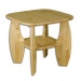 Drewmax Konferenční stolek - masiv ST115 | borovice Moření: Olše