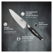 Zelite Infinity by Klarstein Comfort Pro, 6" nůž šéfkuchaře, 56 HRC, nerezová ocel