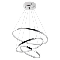 LED závěsné svítidlo ve stříbrné barvě ø 50 cm Simit – Opviq lights