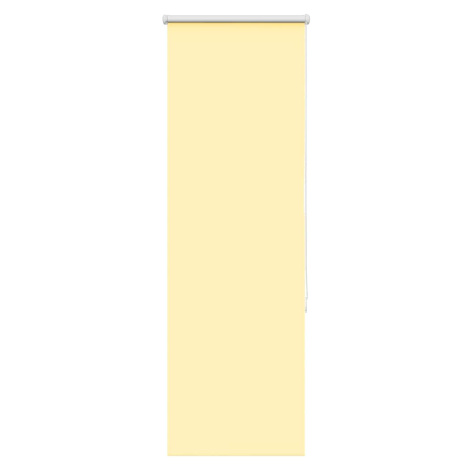 vidaXL Roleta zatemňovací žlutá šířka látky 55,7 cm polyester
