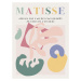 Obrazová reprodukce Danish Pastel Cut Out Abstract Pattern (2/3) - Henri Matisse Inspiré, 30 × 4