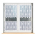 Dekorační metrážová vitrážová záclona LOVE bílá výška 70 cm MyBestHome Cena záclony je uvedena z
