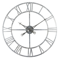 Estila Designové pevné hodiny Skeleton 82cm
