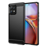 MG Carbon kryt na Motorola Moto X40 / X40 Pro, černý