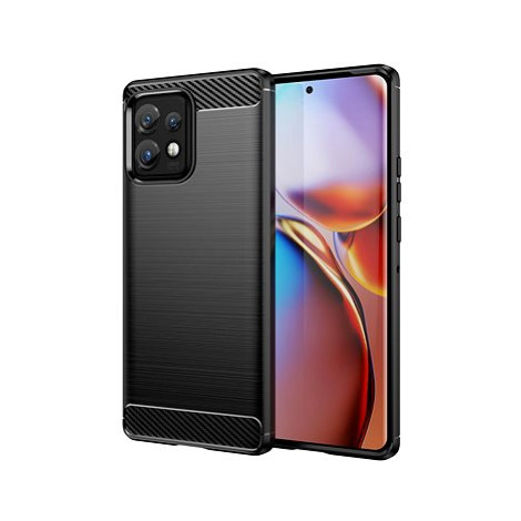 MG Carbon kryt na Motorola Moto X40 / X40 Pro, černý