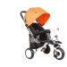 mamido  Dětská tříkolka PRO400 oranžová