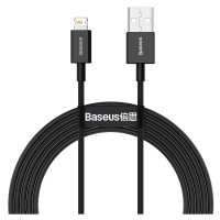 Kabel Baseus Superior Series Cable USB to iP 2.4A 1m (black)